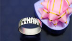 Smile Name Ring